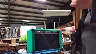 No name guitar amp rebuild... How's it going?