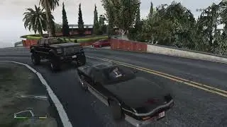 GTA 5 Michael's car randomly spawned outside of Devin Weston's mansion for some reason