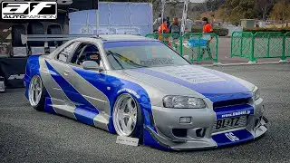 🌈ｶｯｺ良過ぎるブライアン仕様のR34🔥AF FESTIVAL 2025 AUTO FASHION ワイルドスピード　ワイスピ