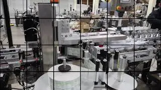 Front & Back Labeling Square Juice Containers - TechLine System