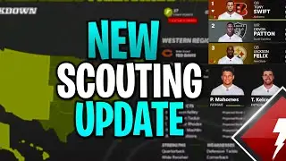 New Scouting Update ! Madden 22 Franchise mode. Key features added to the mode.