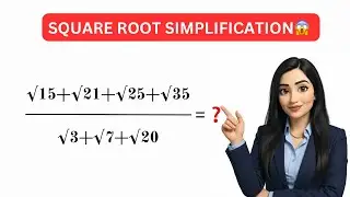 A Super Interesting RADICAL Simplification | Advanced Math OLYMPIAD Problem | How to Simplify Fast?