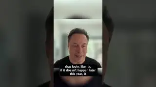 Elon Musk says Unsupervised full self driving will happen next year