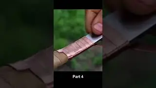 Forging a BOW out of Rusted Leaf SPRING / Part 4