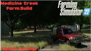 Small $1,000,000 American On Medicine Creek (Timelapse)|Farming Simulator 22