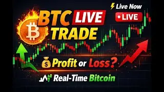 BTC Live Paper Trading | Bitcoin Price Action & Live Trade Setup | Crypto Live