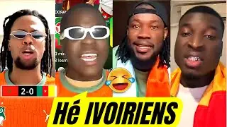 😱Les Mo*queries des Iv0iriens sur l'éliminati0n du Cameroun sortez oh