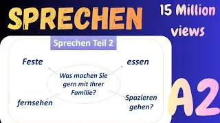 Was machen Sie gern?? SPRECHEN A2 EXAM #goetheexam #education #deutsch