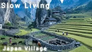 A Day in a Remote Japanese Village | Mindful Living and Harmony with Nature | Slow Living - Village