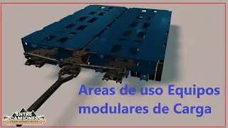&Aacute;reas de uso de equipos modulares de carga de alto tonelaje.. Transporte de carga sobredimensionada