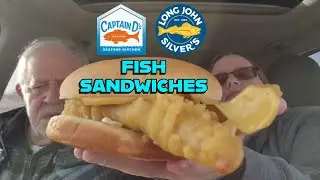 Сравнение рыбных сэндвичей в Captain D's и Long John Silver's