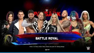 LIV MORGAN IN MIX 8 SUPERSTAR'S BATTLE ROYAL MATCH WWE 2K25