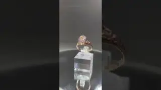 Victorian 10K Rose Gold Amethyst and