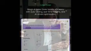 Stop wasting time! Bling&rsquo;s AI-powered sales dialer connects you with more leads faster..