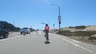 Bicycle ride on Highway1 San Francisco California
