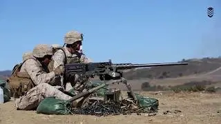 U.S Soldier Firing the Monstrously Powerful Mk-38, M-2 and Mk-19 During Live Exercise