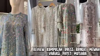 Model Gamis Brokat Terbaru Trending Toko Lacelook | Dress Kondangan Kekinian | Trending Fashion
