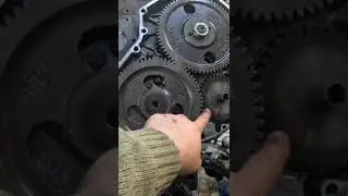 Timing Gears! #12valve #cummins #diesel