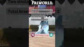 Vanwyrm Cryst breeding | full palworld breeding series #palworld #breeding #pals