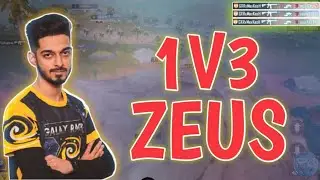 Maxkash 1v3 On Zeus Esports | Gxr Maxkash 1v3 Against Pmpl Champions [Full Fight]