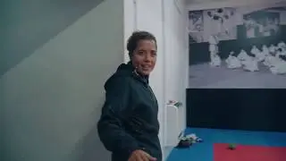 Campe&otilde;es. O treino de Taekwondo