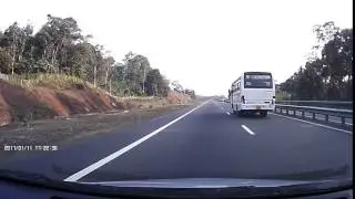 Sri Lankan Traffic Violations- First time in a Highway
