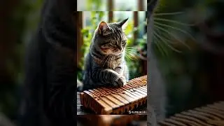 The current e cate playing music #amazingkid #cute #shortvideos #animals #aianimal