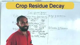 Crop Residue Decay 