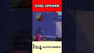 Oh My God 😱 Spower is Really Powerful | Godl Spower 1vs3 Clutch T1 | #Shorts