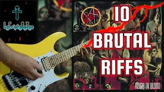 BEST RIFFS OF REIGN IN BLOOD #SLAYER