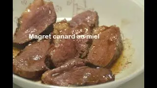 Magret de canard au miel extra crisp cookeo