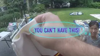 THIS SELLER WON'T LET ME BUY ANYTHING AT THIS GARAGE SALE! #ebay #reseller #ebayreseller