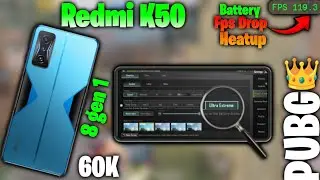 Redmi K50 Gaming Pubg | Bgmi Test Graphics Latest Price PTA / Non PTA Gyro Battery 120 fps or 90 fps