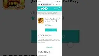 Temple run 2 mod 1 .17 unlimited money 🤑 #shorts #youtubeshorts #viral #shortvideo #trending #games
