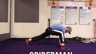 Inchworm + Spiderman Lunge