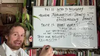 Эпистемология прагматизма: Истина &mdash; это то, что работает; никаких наблюдателей! &mdash; Дьюи и Джеймс (часть 1 из 2)
