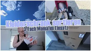Kleiderschrank sortieren von 3 Kindern 🥴 I Mama Alltag I Spazieren gehen I Einkaufen II ColorfulMess
