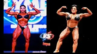 Female Bodybuilder Sahar Rahmani VS Jessica Simonet