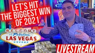 🔴LIVE ! Massive Handpay JACKPOT On Dragon Cash! BIGGEST WIN Of 2021 Live Stream