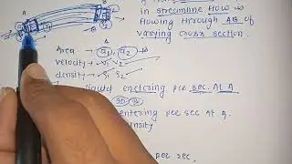 Equation of Continuity (Fluids in Motion)