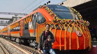 Inaugural Journey of India's FIRST VANDE BHARAT SLEEPER: 02076 Kamakhya-Howrah | Indian Railways