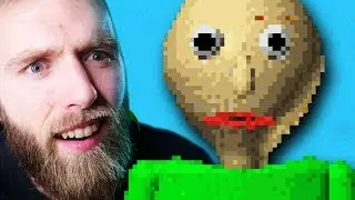 Playing Baldi's Basics For The Very FIRST Time (Full Game Demo)