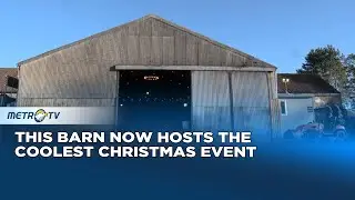 This Old Barn is Now Home to a Christmas Ice Rink