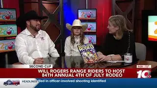 Ty, Bristol join us on 2nd Cup to highlight Will Rogers Range Riders 4th of July festivities