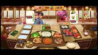 Cooking City game, Sushi Restaurant Bonus Level