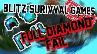 Blitz Survival Games FULL Diamond FAIL + INSANE 2v1 | Hypixel BSG with Ventas