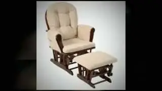 Hoop Glider and Ottoman