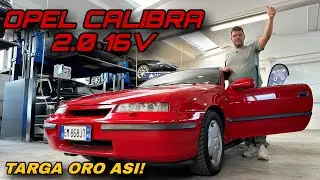 Gasi collection: Opel calibra 2.0 16v targa oro ASI, e che motore rabbioso!