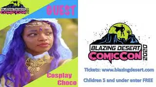 2020 - Guests at Blazing Desert ComicCon