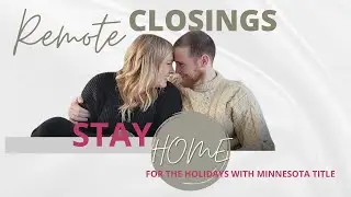 RON: Remote Online Notarization. Close on your home 100% remotely with Minnesota Title!